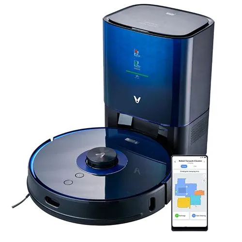 Robot hút bụi lau nhà Viomi Alpha S9 UV – Black | AKIA