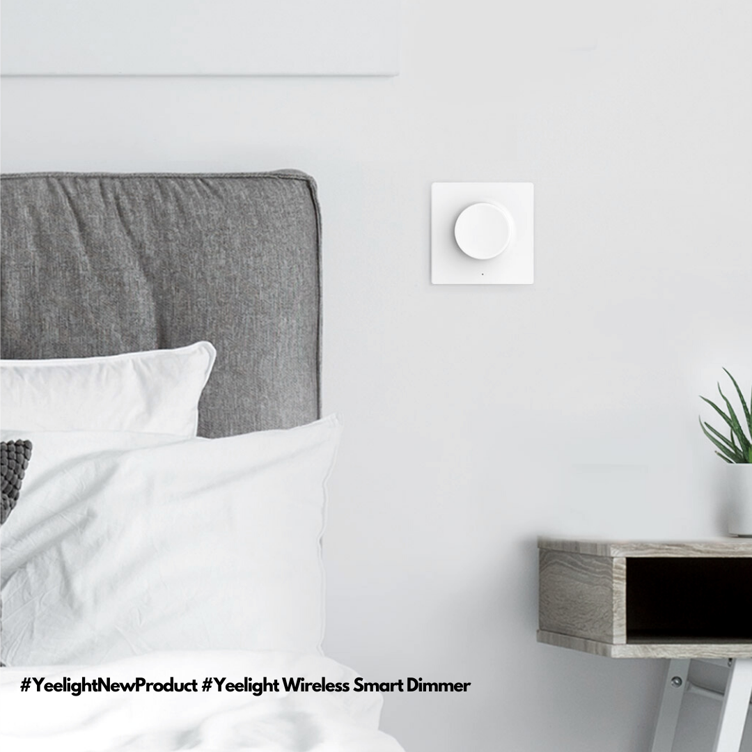 Công tắc thông minh Yeelight-Smart Dimmer Switch dành cho đèn trần Yeelight | AKIA