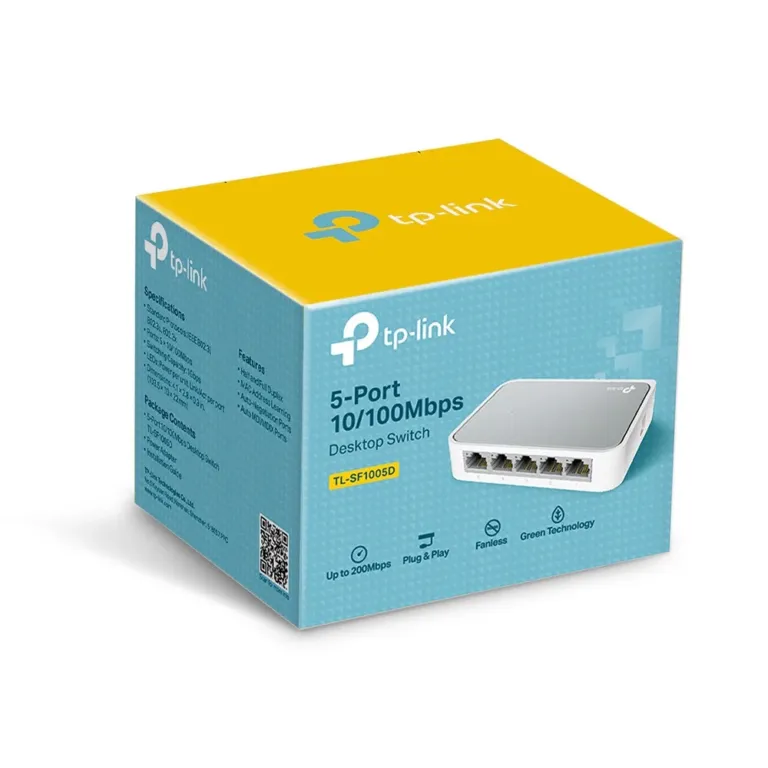 Bộ Chia Mạng Để Bàn 5 Cổng TP-Link TL-SF1005D | AKIA