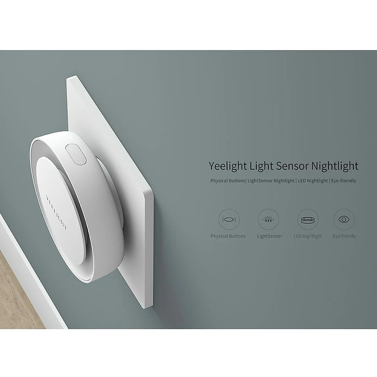 Đèn Ngủ Cảm Biến Yeelight Plug-in Light Sensor Nightlight | AKIA