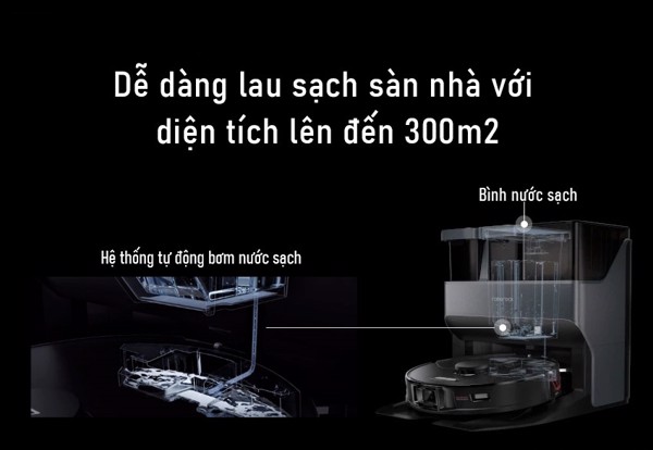Robot Hút Bụi Lau Nhà Roborock S7 Maxv Ultra 5 Robot Hút Bụi Lau Nhà Roborock S7 Maxv Ultra