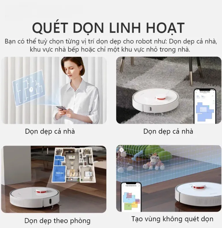 Robot hút bụi Dreame D10 Plus | AKIA