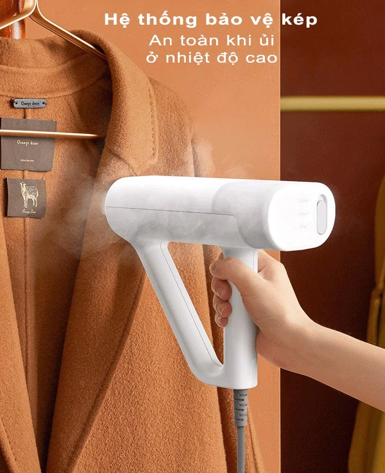 Bàn ủi hơi nước cầm tay Deerma HS100 | AKIA