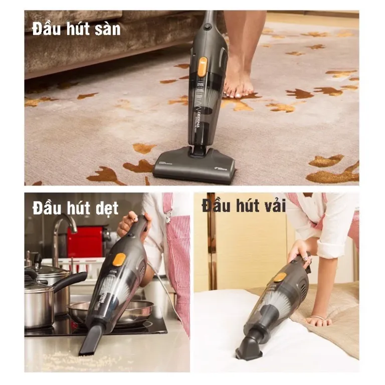 Máy hút bụi Deerma DEM-DX115C công suất 400W | AKIA