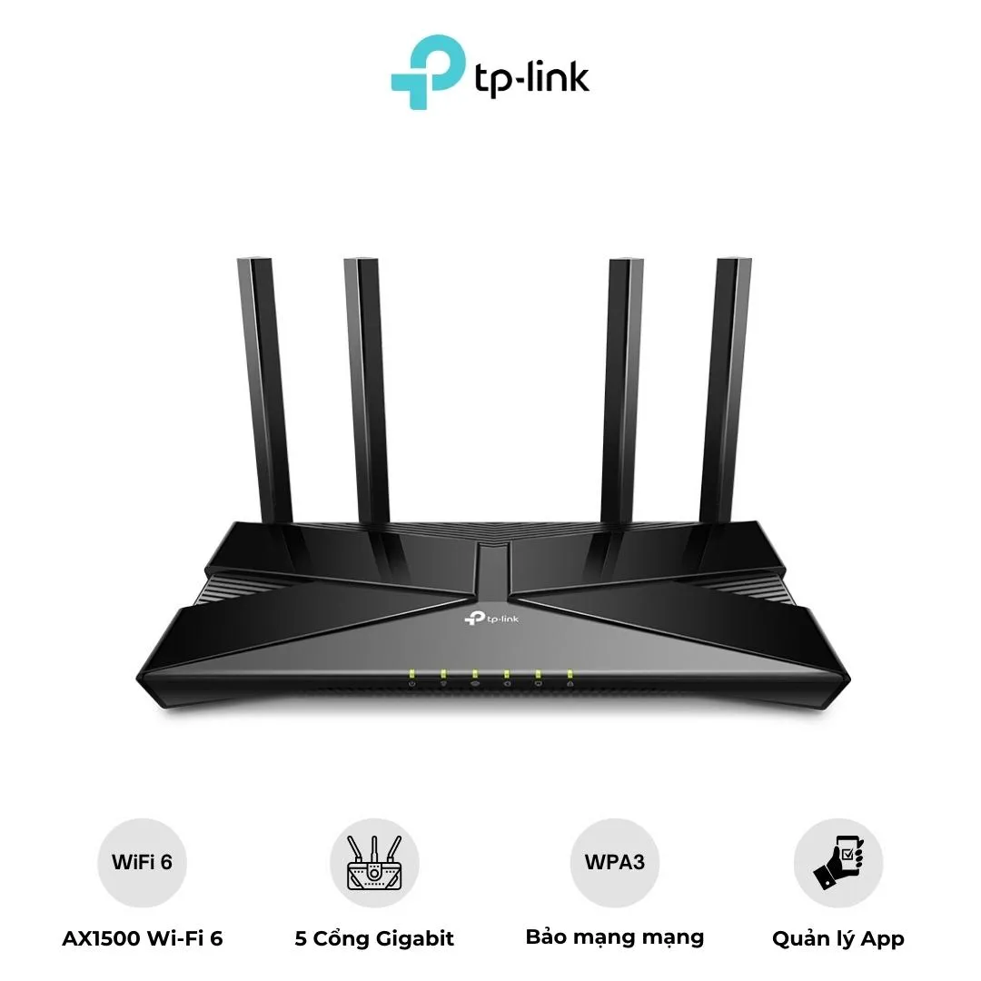 Router Wifi 6 TP-Link Archer AX10 Băng Tần Kép AX1500 - AKIA Smart Home
