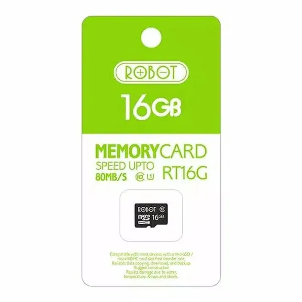 Thẻ Nhớ MicroSD ROBOT 16GB | AKIA