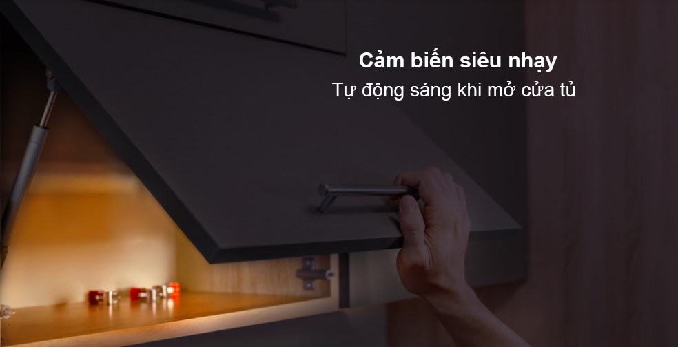 Bộ 4 Đèn Cảm Biến Yeelight Led Drawer Light A6 3 Bộ 4 Đèn Cảm Biến Yeelight Led Drawer Light A6