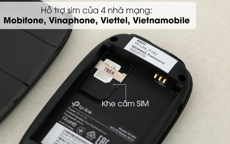 Bộ Phát Wifi Di Động 4G Lte Tp-Link M7200 2.4Ghz 150Mbps 10 Bộ Phát Wifi Di Động 4G Lte Tp-Link M7200 2.4Ghz 150Mbps