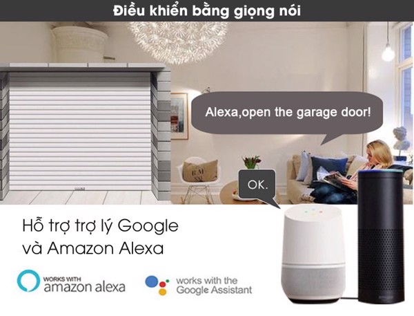 Công Tắc Cửa Cuốn Tuya Wi-Fi 220V 2 Công Tắc Cửa Cuốn Tuya Wi-Fi 220V - Akia Smart Home