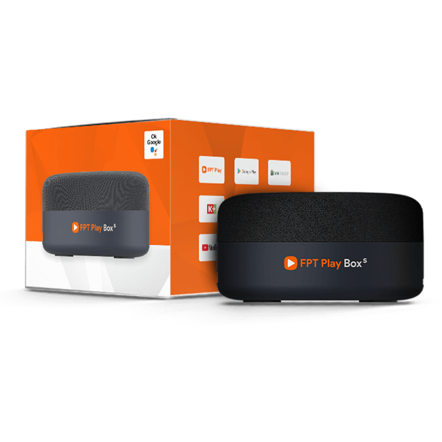 FPT Play Box S – Android TV Box kiêm Loa Thông Minh hỗ trợ giọng nói tiếng việt | AKIA