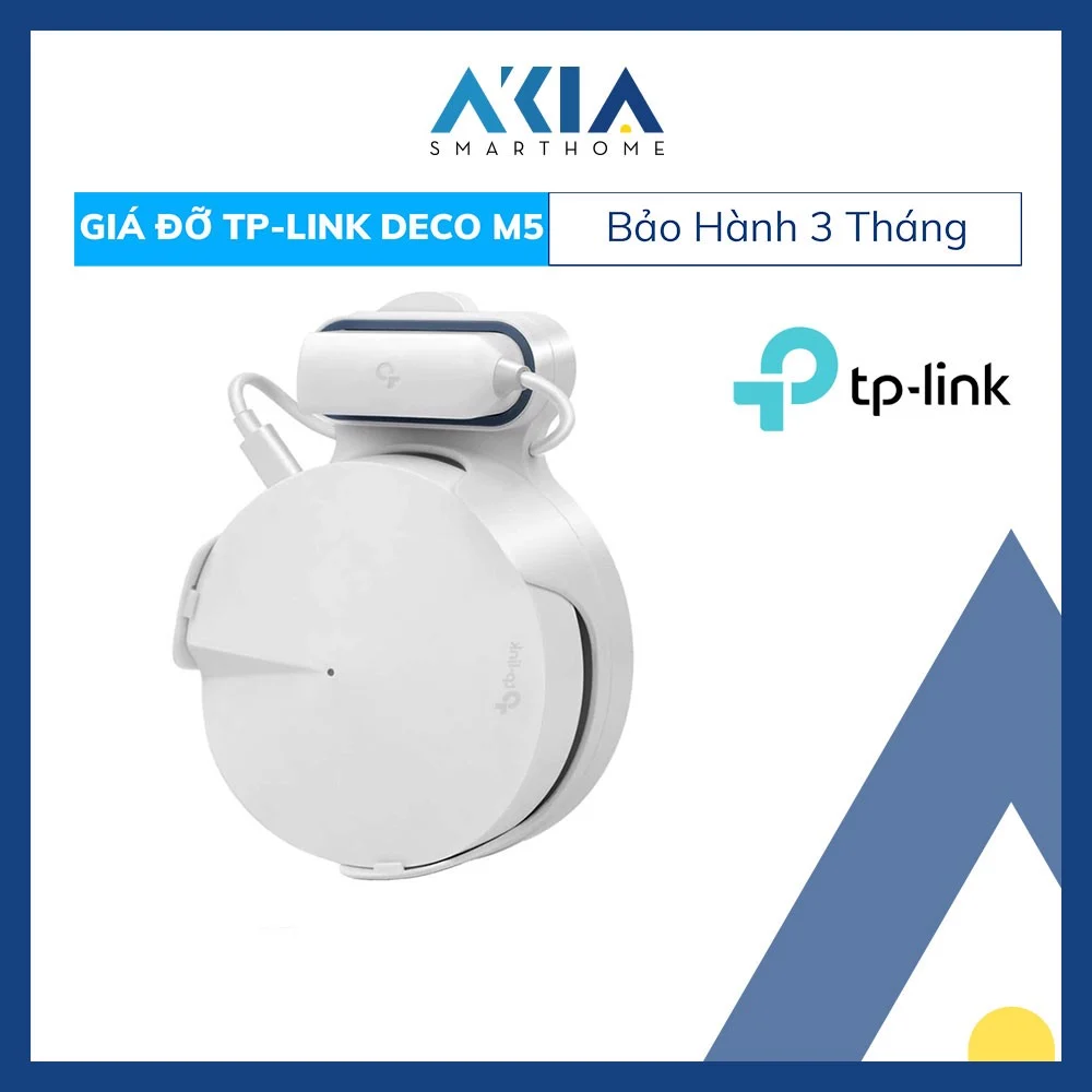 STANSTAR Wall Mount Giá Đỡ Gắn Tường Thu Gọn Dây Cho TP-Link Deco M5 – 1-Pack | AKIA
