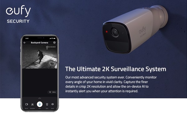 Camera Eufycam 2 Pro Chất Lượng 2K, Hỗ Trợ Homekit 5 Camera Eufycam 2 Pro Chất Lượng 2K, Hỗ Trợ Homekit