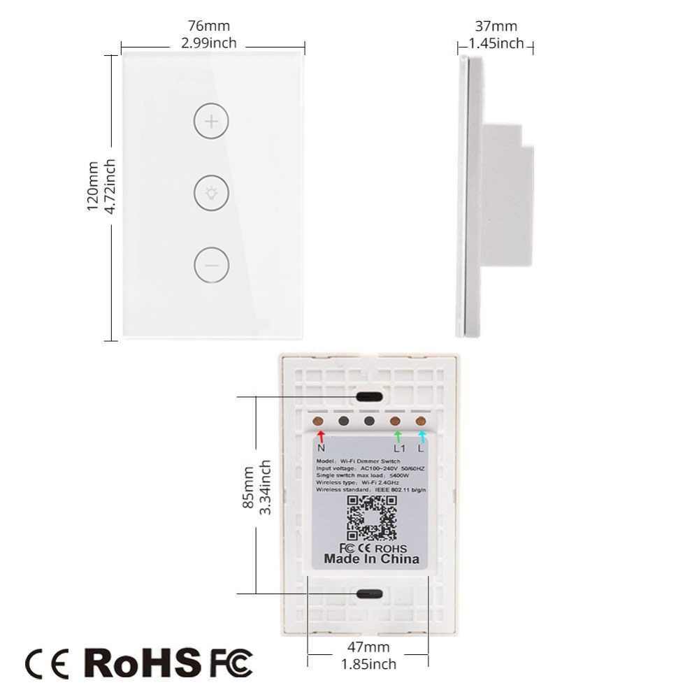 Top 7 Công Tắc Hẹn Giờ Thông Minh Tốt Nhất Nhất Hiện Nay 34 Công Tắc Hẹn Giờ Thông Minh Dimmer 3 Nút Tuya Có Kích Thước Nhỏ Gọn, Tiện Lợi