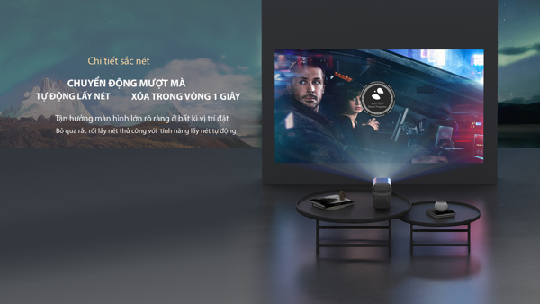 Máy Chiếu Mini Wanbo T6R Max Full Hd 1080P - Màu Đen 2 Máy Chiếu Mini Wanbo T6R Max Full Hd 1080P
