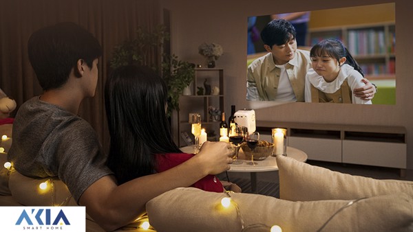 Máy Chiếu Mini Wanbo T2R Max 2Gb Ram 4 Máy Chiếu Wanbo T2R Max Full Hd - Akia Smart Home