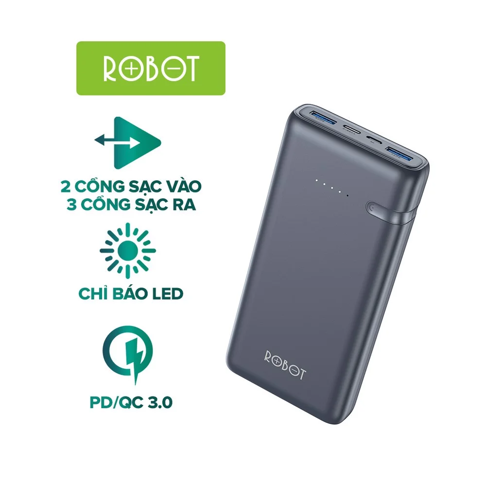 Pin sạc sự phòng RT21-Gray | AKIA