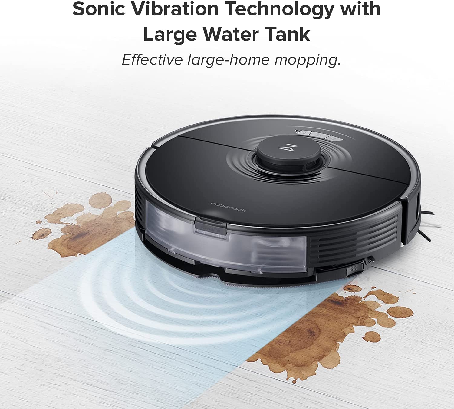 Robot Hút Bụi Lau Nhà Roborock S7 - Thảm Lau Rung Sonic - Màu Trắng 3 Robot Hút Bụi Lau Nhà Roborock S7 - Thảm Lau Rung Sonic - Màu Đen