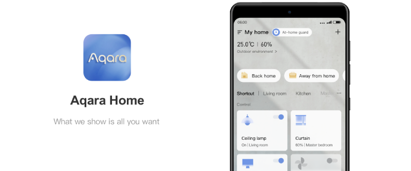 Aqara S1 - Công Tắc Màn Hình Cảm Ứng Aqara Smart Scene Panel 17 Tải Aqara Home Trên Điện Thoại