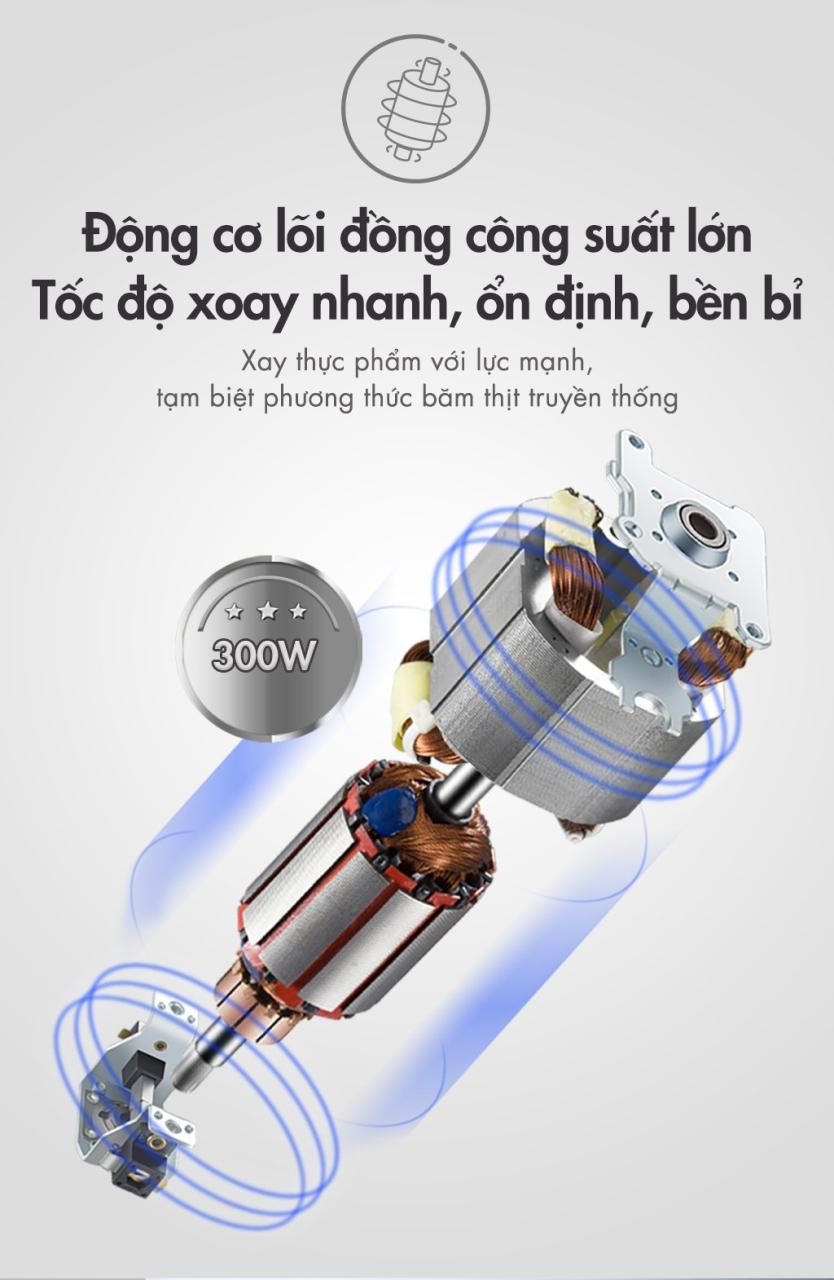 Máy Xay Thực Phẩm Đa Năng Bear Qsj-C03B1 Máy Xay Thực Phẩm Đa Năng Bear Qsj-C03B1