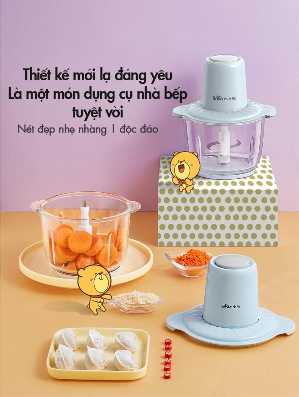 Máy Xay Thực Phẩm Đa Năng Bear Qsj-C03B1 Máy Xay Thực Phẩm Đa Năng Bear Qsj-C03B1