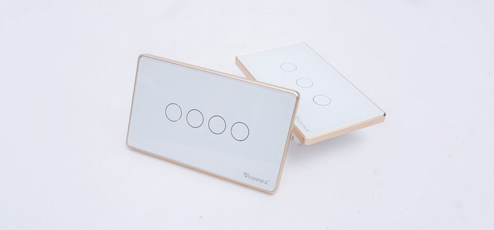 Ưu Điểm Của Công Tắc Thông Minh Vconnex Wifi - Chữ Nhật - Viền Vàng