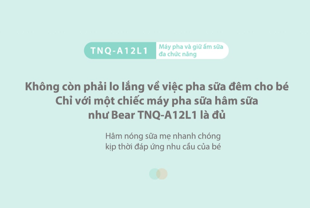 Bình Nấu Nước Đa Năng &Amp; Giữ Ấm Bear Tnq-A12L1 Bình Nấu Nước Đa Năng &Amp; Giữ Ấm Bear Tnq-A12L1