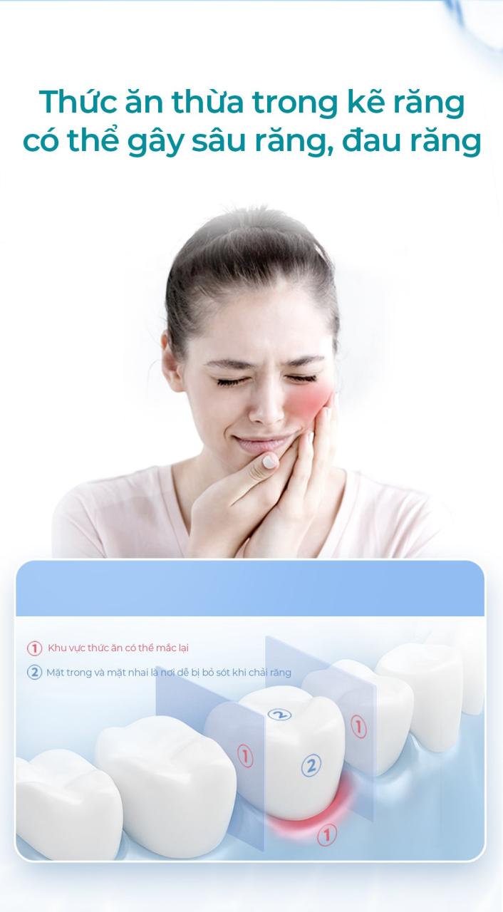 Máy Tăm Nước Sóng Siêu Âm Usmile Màu Pink Máy Tăm Nước Sóng Siêu Âm Usmile Màu Pink