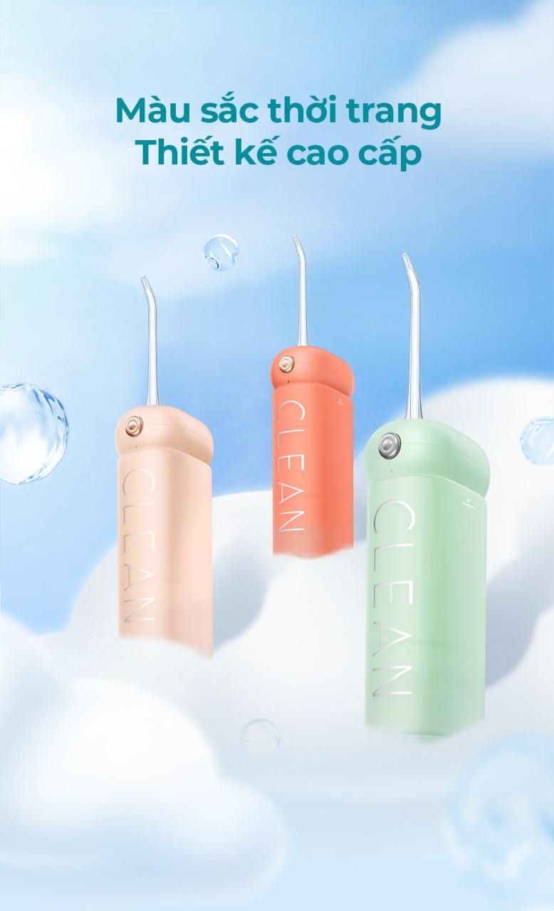 Máy Tăm Nước Sóng Siêu Âm Usmile Màu Pink Máy Tăm Nước Sóng Siêu Âm Usmile Màu Pink