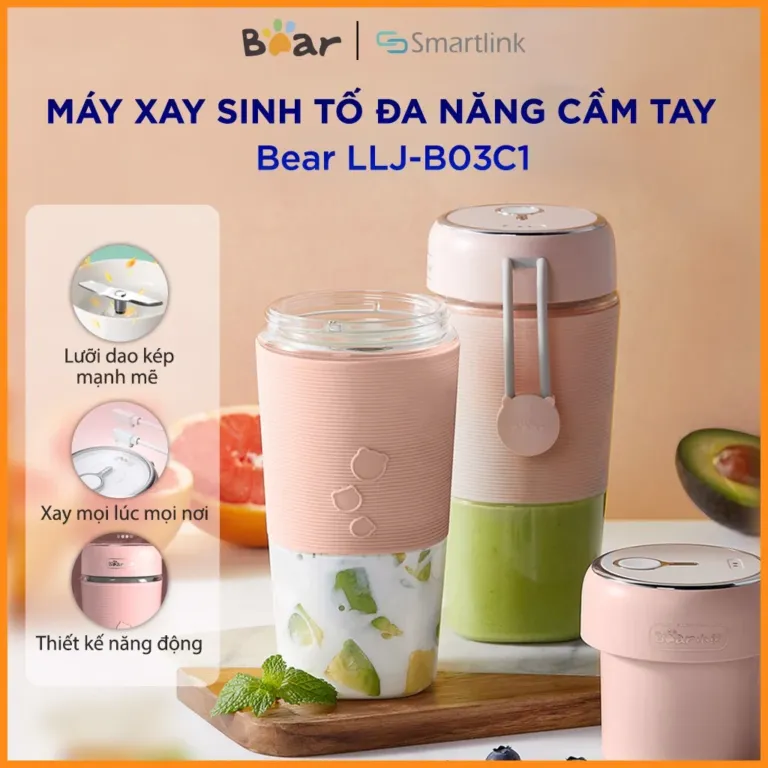 Máy xay sinh tố cầm tay Bear LLJ-B03C1 | AKIA
