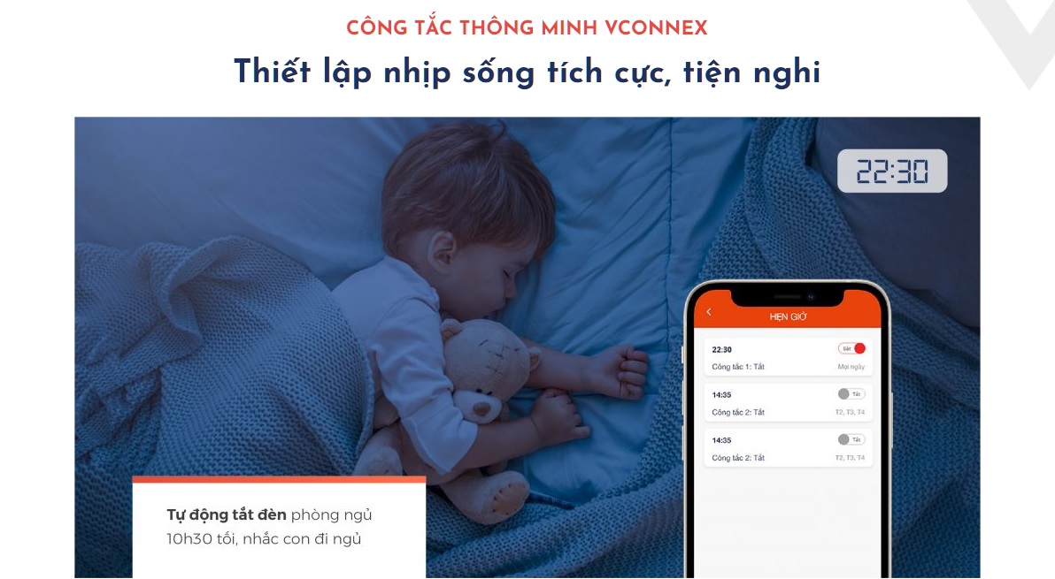 Công Tắc Rèm Đôi Wifi Vconnex Không Viền 2 Công Tắc Rèm Đôi Wifi Vconnex Không Viền - Akia Smart Home