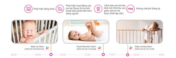Camera Ezviz Bm1 Chuyên Dụng Giám Sát Bé - Màu Hồng 12 Camera Ezviz Bm1 Chuyên Dụng Giám Sát Bé - Màu Hồng - Akia Smart Home