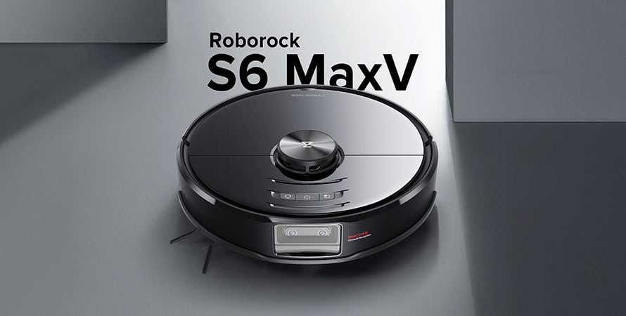 Roborock S6 Maxv Robot Hút Bụi Lau Nhà Thông Minh Camera Kép Roborock S6 Maxv Robot Hút Bụi Lau Nhà Thông Minh Camera Kép