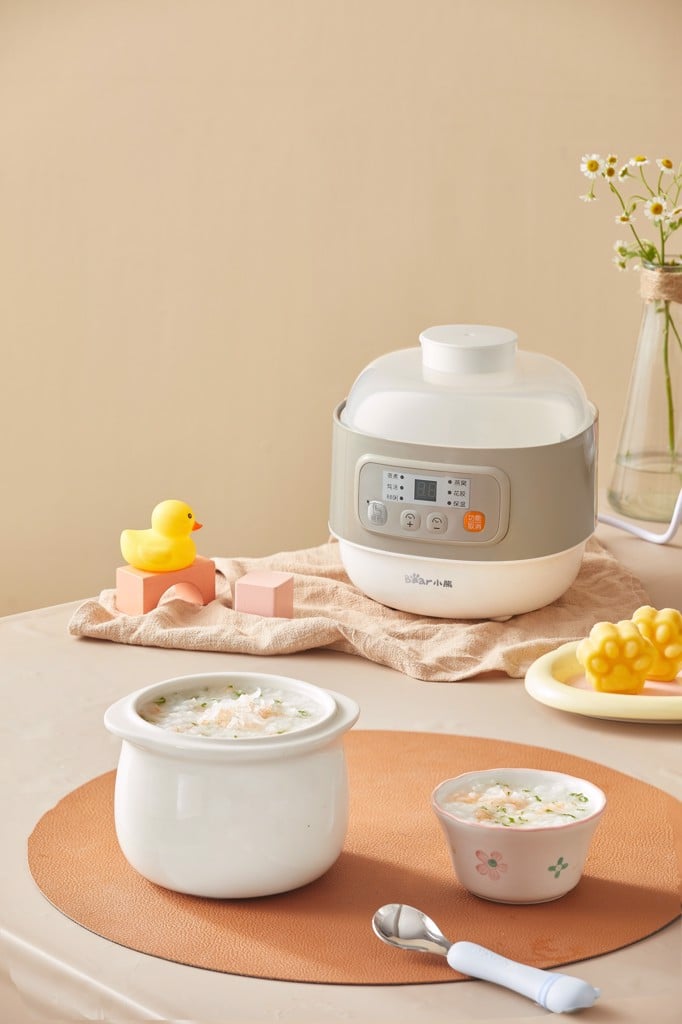 Nồi Nấu Chậm Đa Năng Bear Ddz-A08T8 - Trắng Nồi Nấu Chậm Đa Năng Bear Ddz-A08T8 - Trắng