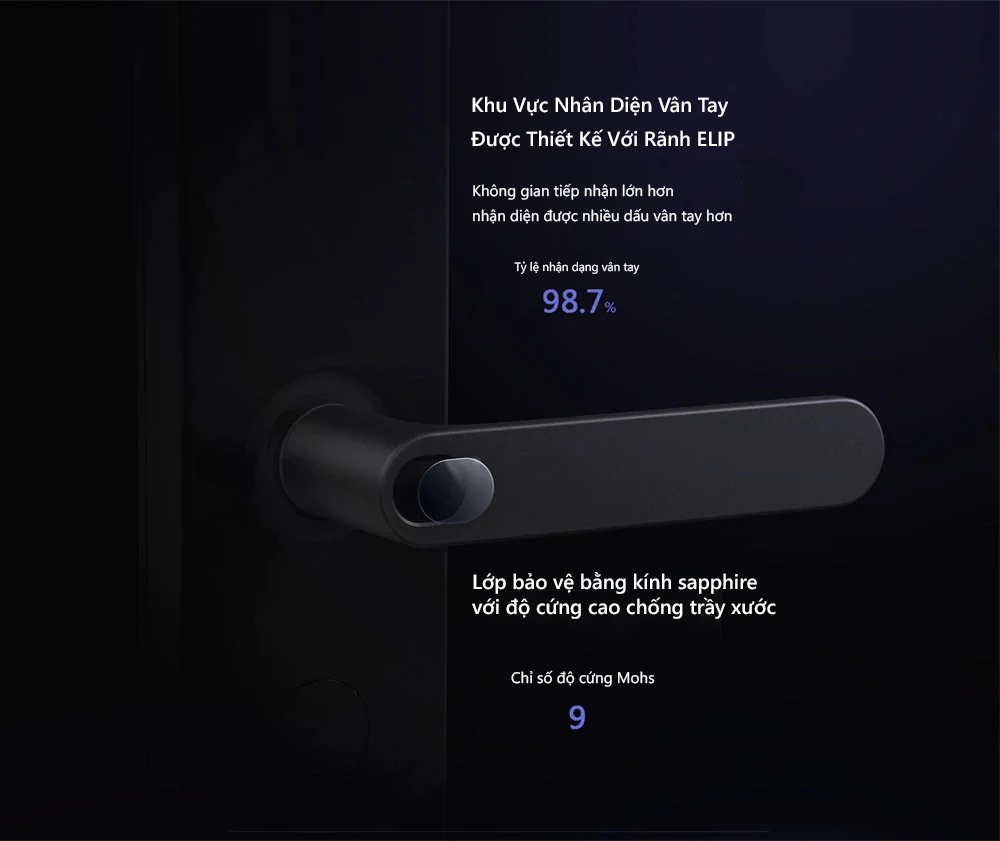 Khoá Thông Minh Xiaomi Smart Door Lock 2 Khoá Thông Minh Xiaomi Smart Door Lock - Akia Smart Home