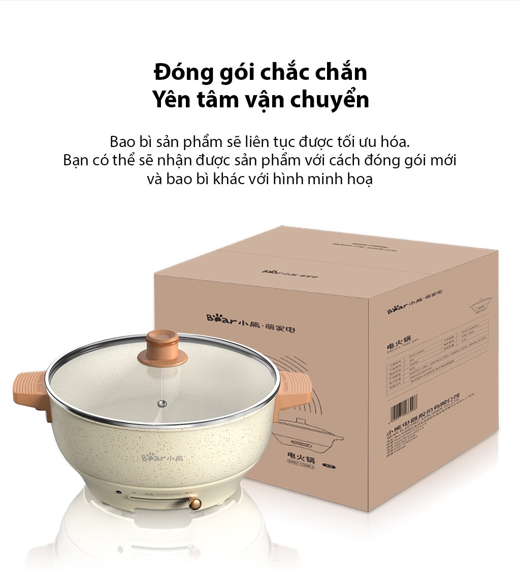 Nồi Lẩu Uyên Ương Bear Nồi Lẩu Uyên Ương Bear