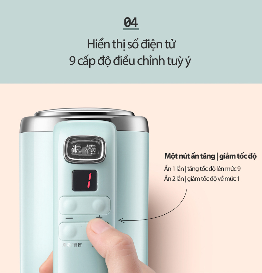 Máy Đánh Trứng Bear Ddq-B03V1 16 Máy Đánh Trứng Bear Ddq-B03V1