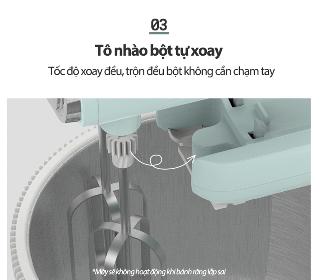 Máy Đánh Trứng Bear Ddq-B03V1 20 Máy Đánh Trứng Bear Ddq-B03V1