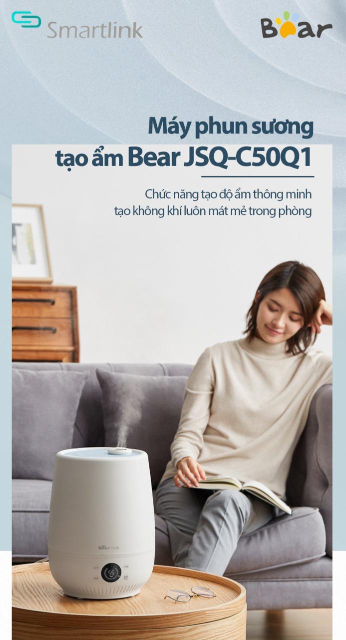 Máy Tạo Độ Ẩm Bear Jsq-C50Q1 Máy Tạo Độ Ẩm Bear Jsq-C50Q1