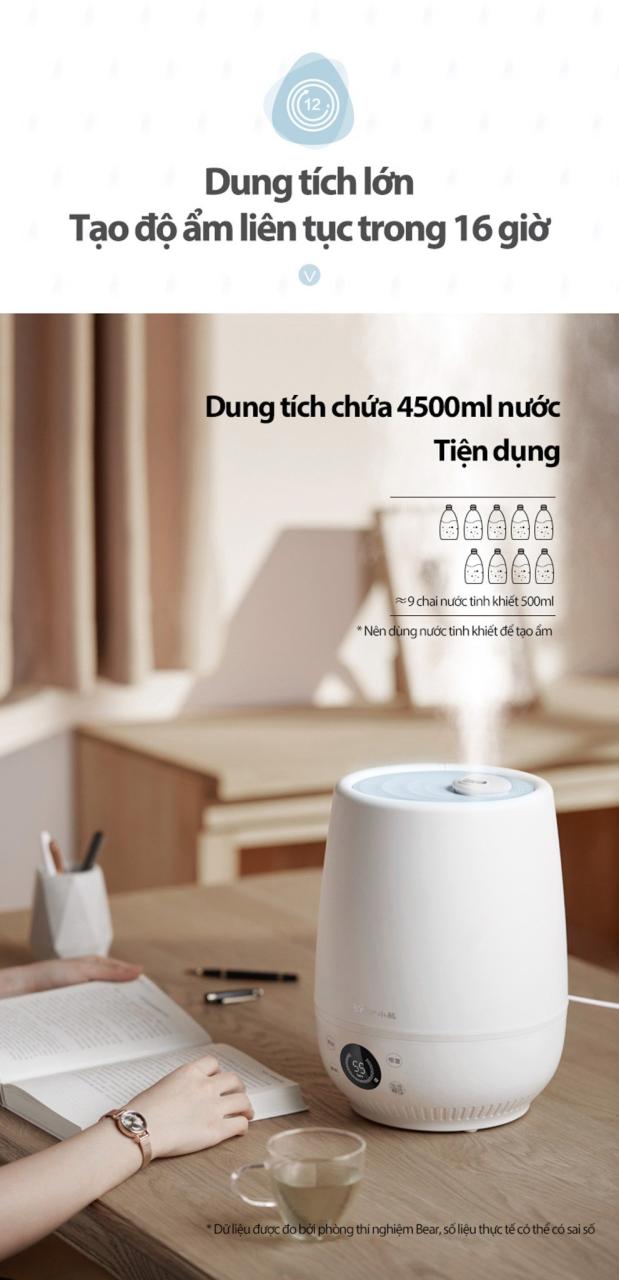 Máy Tạo Độ Ẩm Bear Jsq-C50Q1 Máy Tạo Độ Ẩm Bear Jsq-C50Q1