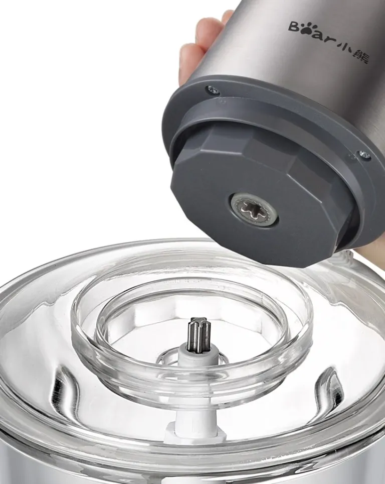 Máy xay thực phẩm Bear QSJ – B03Y7 – Thiết kế cao cấp – Lưỡi dao 2 tầng | AKIA