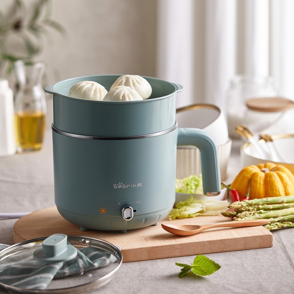 Nồi Nấu Đa Năng (Multi Cooker) Hiệu Bear, Model: Drg-D12M5, Công Suất: 600W, 1 Pha (220V), Tần Số 50Hz Nồi Nấu Đa Năng (Multi Cooker) Hiệu Bear, Model: Drg-D12M5, Công Suất: 600W, 1 Pha (220V), Tần Số 50Hz