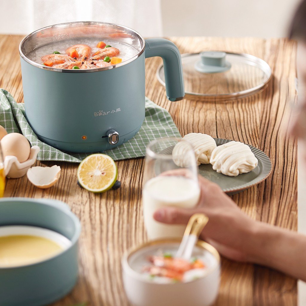 Nồi Nấu Đa Năng (Multi Cooker) Hiệu Bear, Model: Drg-D12M5, Công Suất: 600W, 1 Pha (220V), Tần Số 50Hz Nồi Nấu Đa Năng (Multi Cooker) Hiệu Bear, Model: Drg-D12M5, Công Suất: 600W, 1 Pha (220V), Tần Số 50Hz