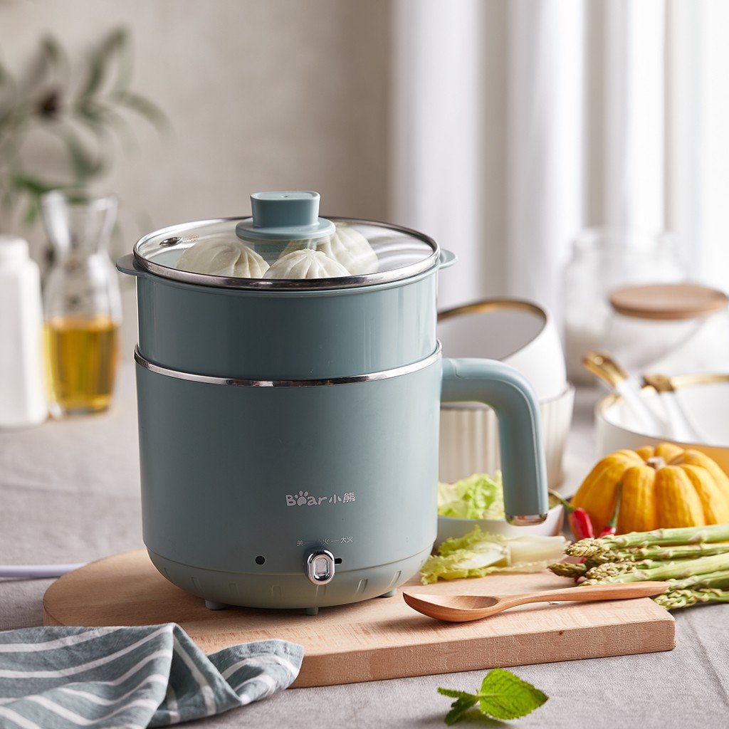 Nồi Nấu Đa Năng (Multi Cooker) Hiệu Bear, Model: Drg-D12M5, Công Suất: 600W, 1 Pha (220V), Tần Số 50Hz Nồi Nấu Đa Năng (Multi Cooker) Hiệu Bear, Model: Drg-D12M5, Công Suất: 600W, 1 Pha (220V), Tần Số 50Hz