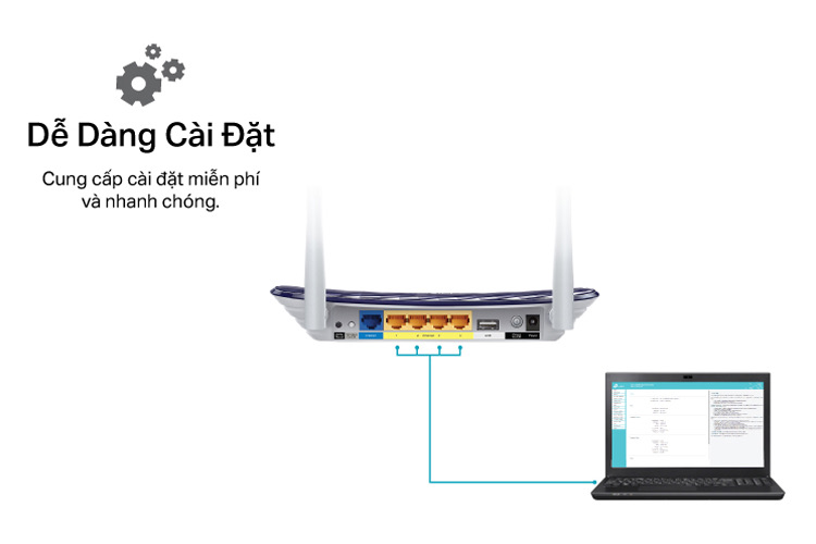 Router Wifi Tp-Link Archer C20 Băng Tần Kép Ac750 12 Router Wifi Tp-Link Archer C20 Băng Tần Kép Ac750 - Akia Smart Home