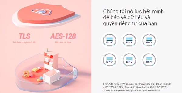 Camera Ezviz Bm1 Chuyên Dụng Giám Sát Bé - Màu Hồng 15 Camera Ezviz Bm1 Chuyên Dụng Giám Sát Bé - Màu Hồng - Akia Smart Home