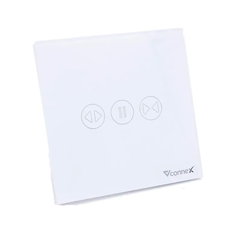 Công tắc rèm đơn wifi Vconnex không viền | AKIA