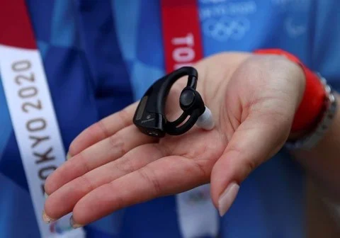 Chiếc tai nghe giúp chống sốc nhiệt tại Olympic Tokyo