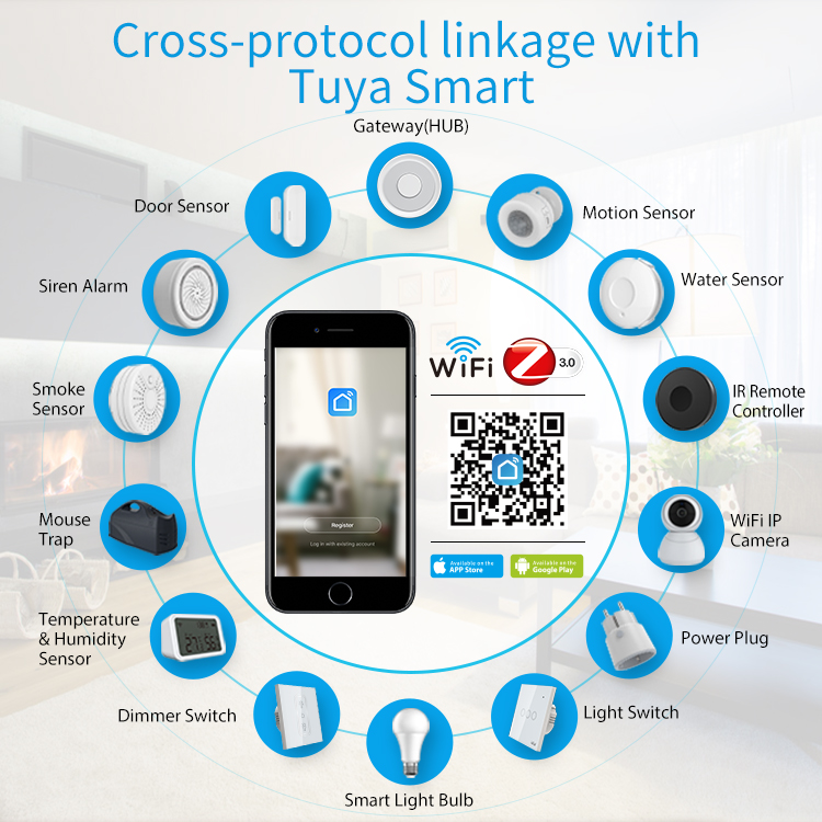 Hub Tuya Zigbee 3.0 Homekit - Akia Smart Home Hub Tuya Zigbee 3.0 Homekit - Akia Smart Home