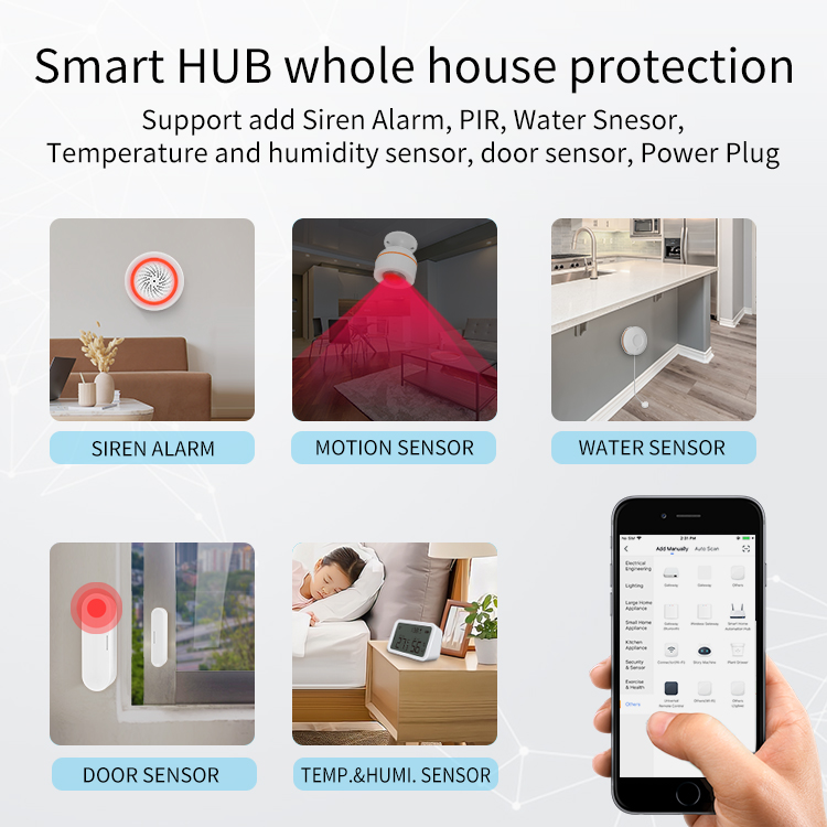 Hub Tuya Zigbee 3.0 Homekit - Akia Smart Home Hub Tuya Zigbee 3.0 Homekit - Akia Smart Home