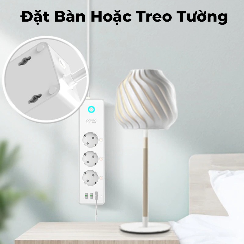 Ổ Cắm Dài Thông Minh Akia Asp250 Ổ Cắm Dài Thông Minh Akia Asp250